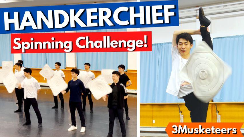 Shen Yun Dancer Handkerchief Spinning Challenge