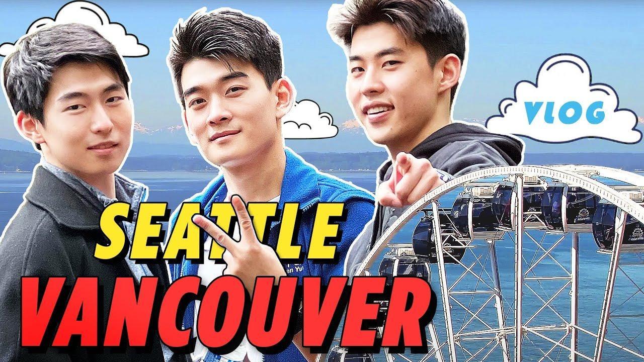 Two Cities, Three Musketeers! Our Vlog @Vancouver & Seattle